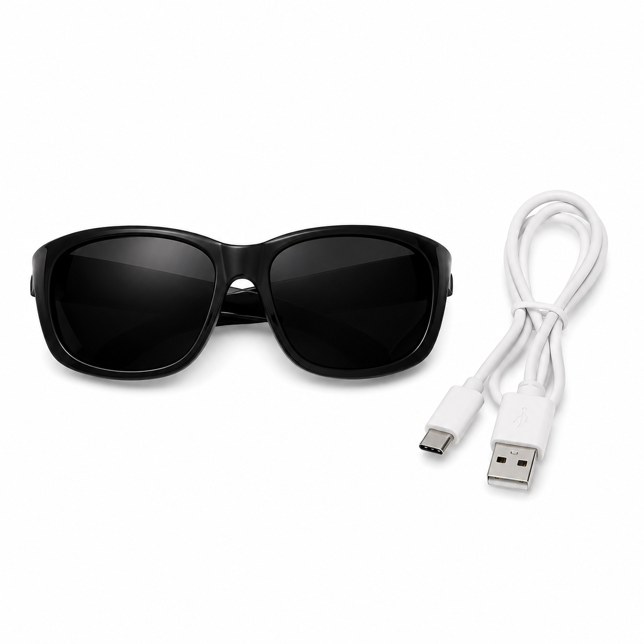 Protective Glasses + USB-C Cable